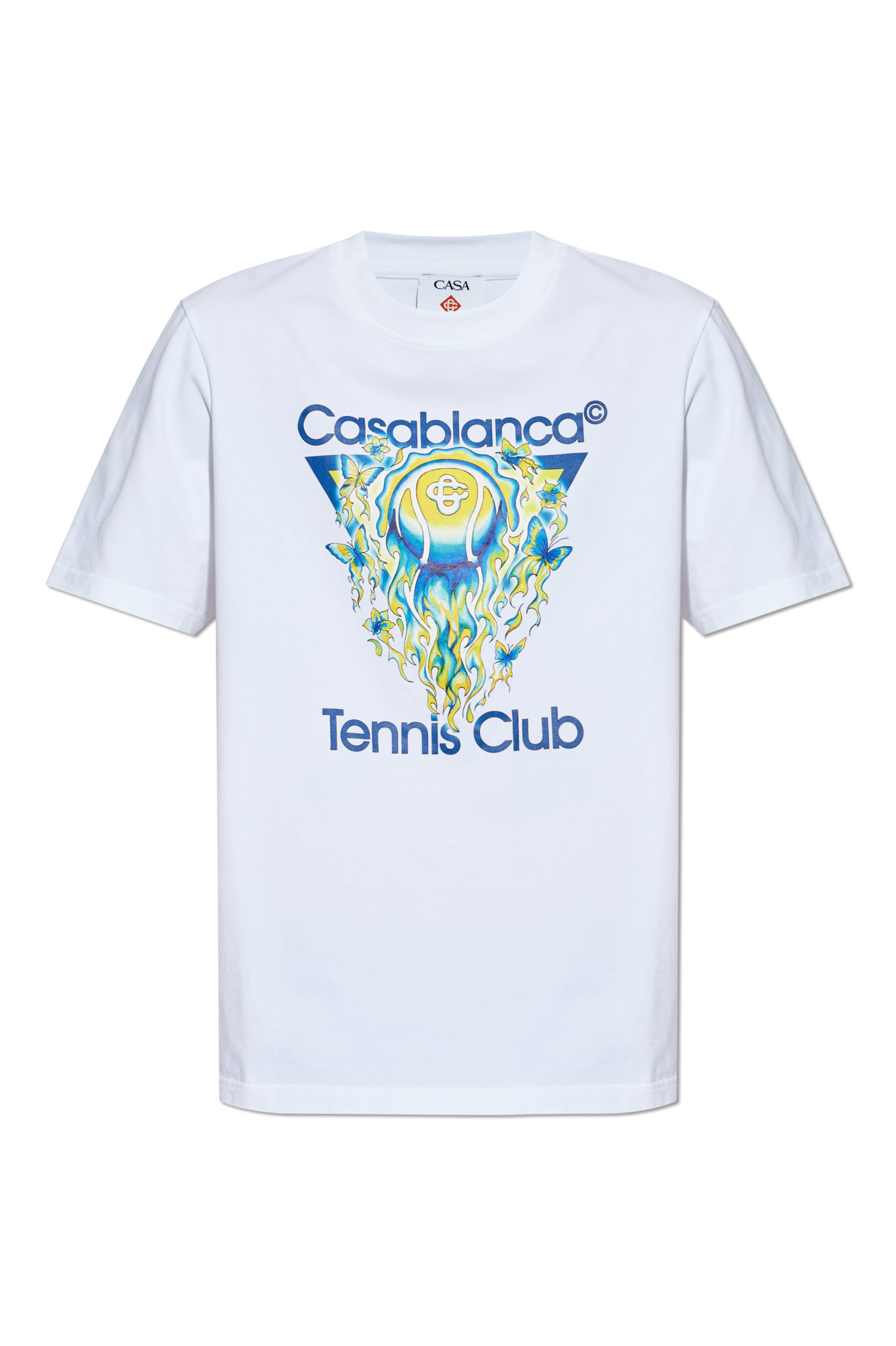 Casablanca T-shirt with logo | Men's | Vitkac